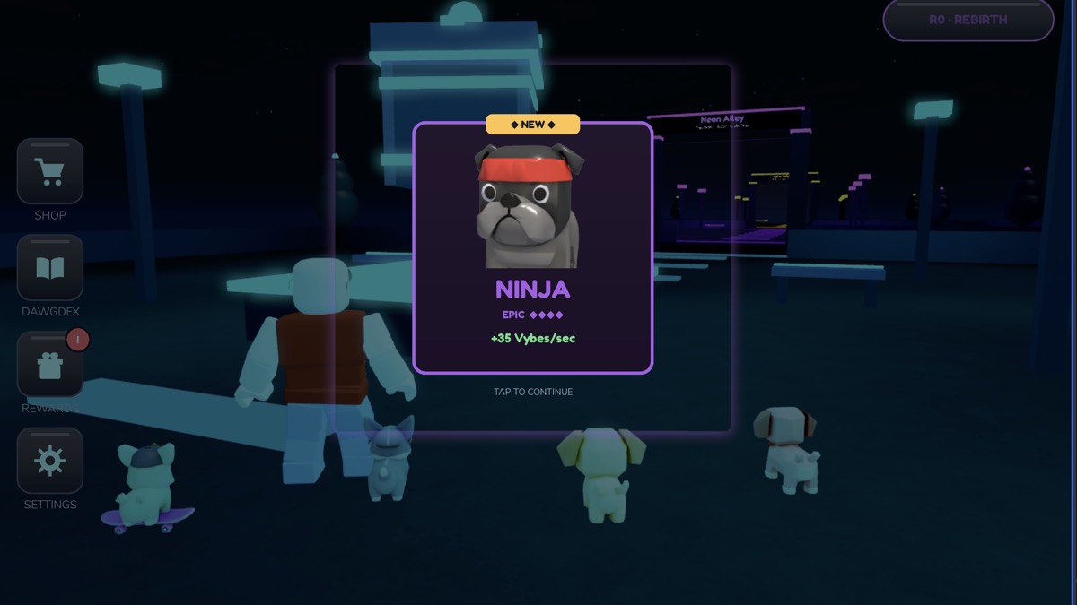 A Dawg reveal in Vybe Park